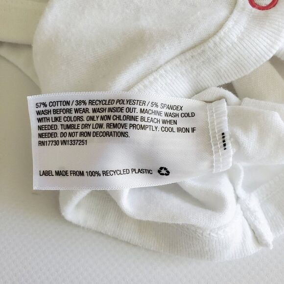 K1094 * Cat & Jack Awesome Sister Onsie White Size 0-3M - Picture 5 of 7